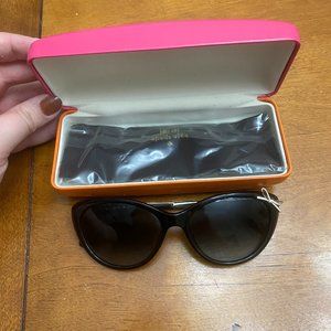 Kate Spade sun glasses with case